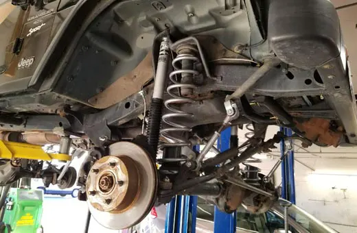 Suspension, Rotor/Brake Check Inspection, Repairs Shocks & Struts Replacement Denver, CO